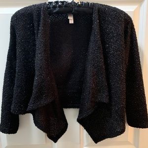 Black sparkly cardigan